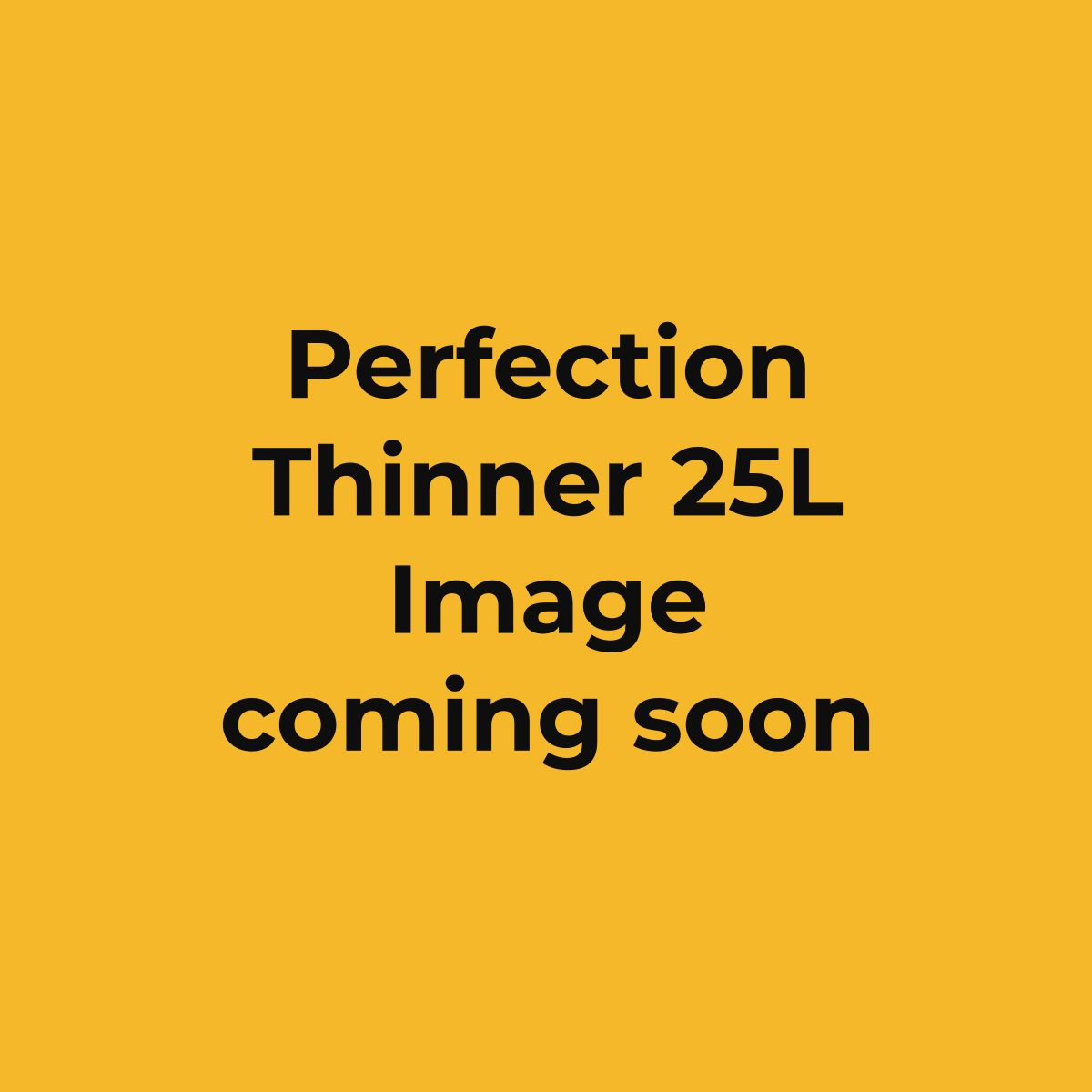 Perfection 25L Standard Thinner (image coming soon)