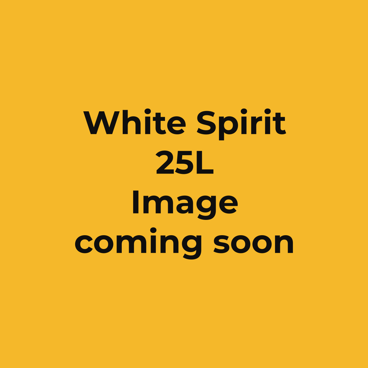 White Spirit 25L (image coming soon)