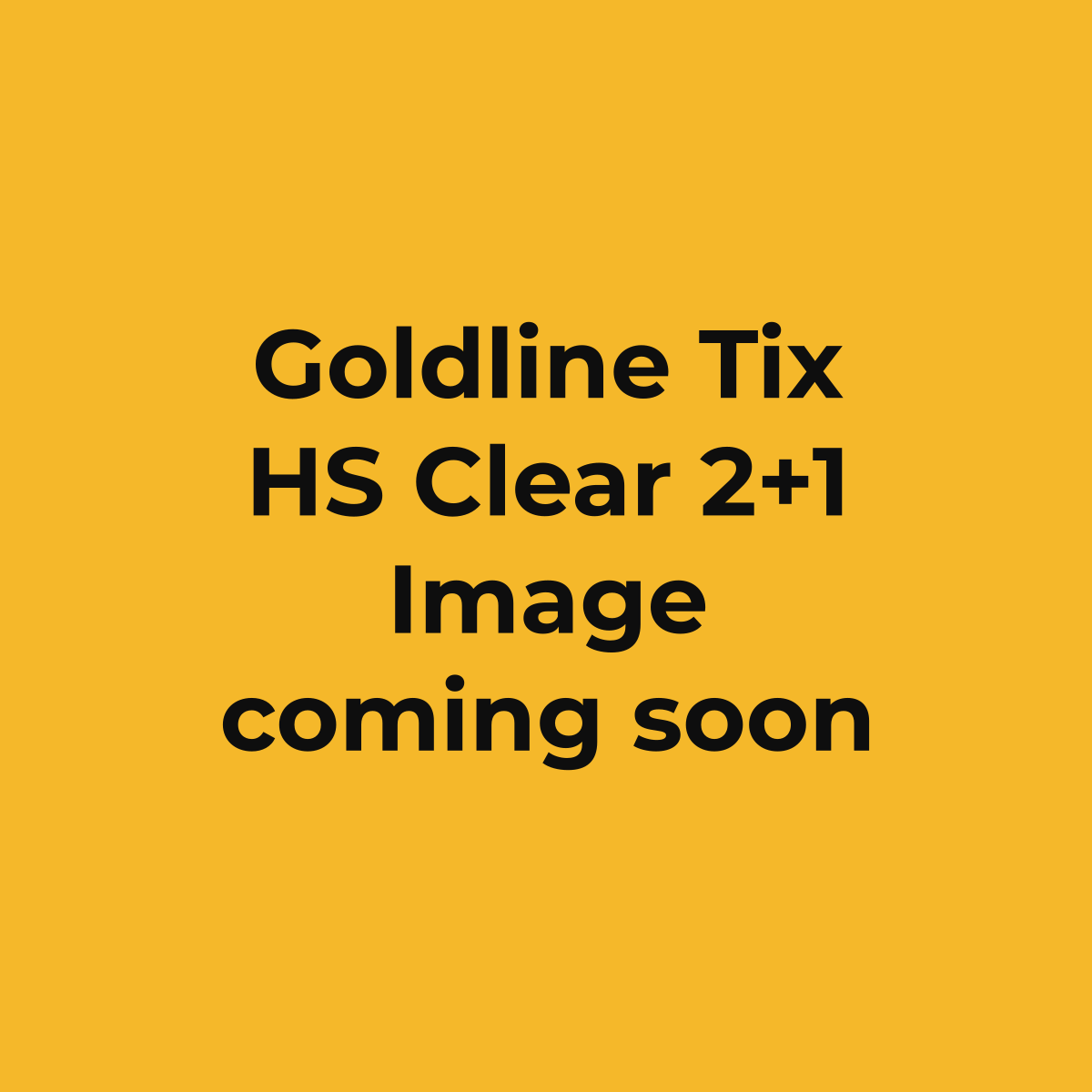 Goldline Tix HS Clear Coat 2+1 (image coming soon)
