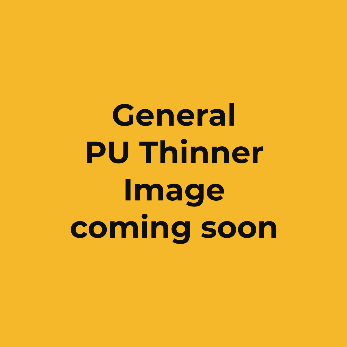 General PU Thinner (image coming soon)