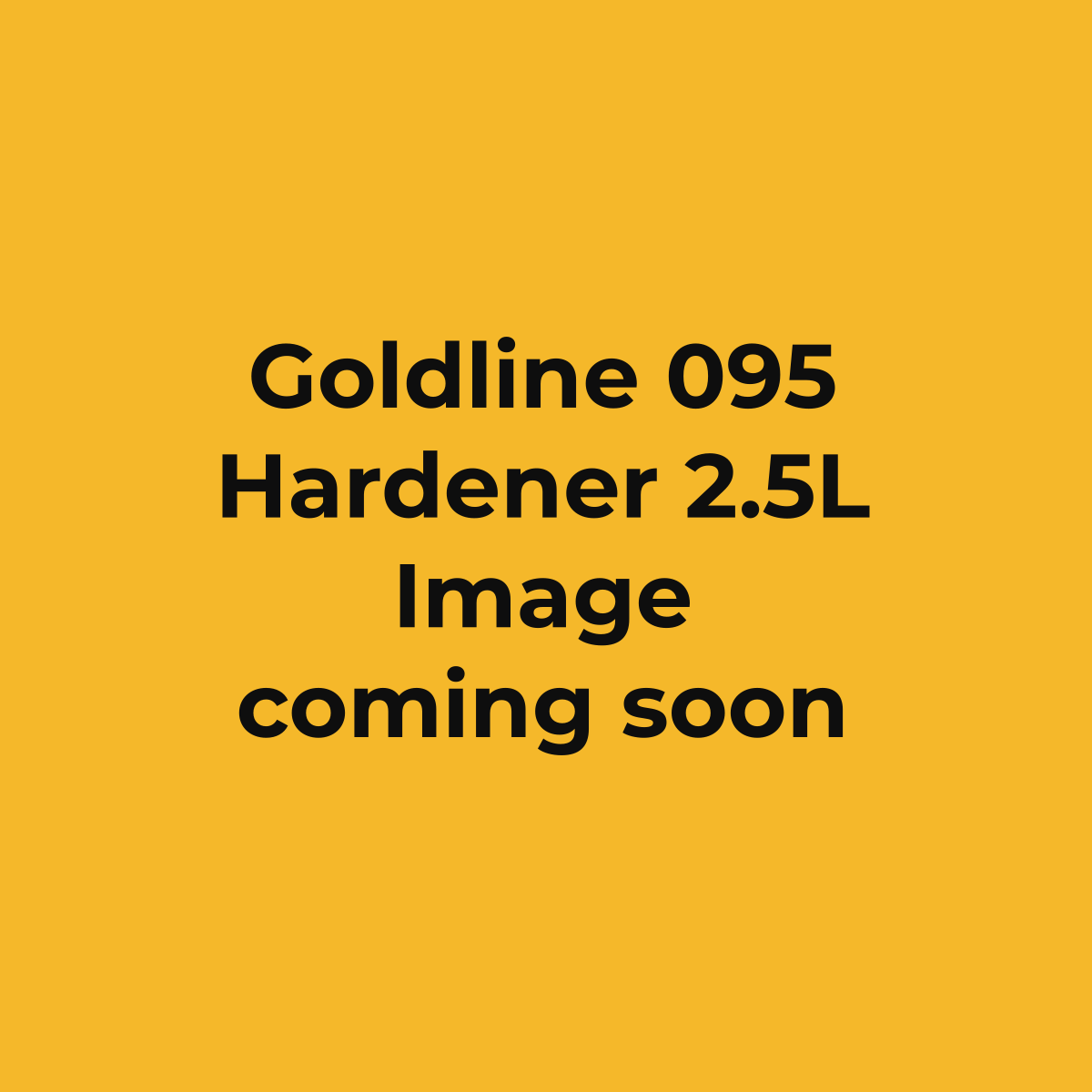 Goldline 095 HS Premium Hardener 2.5L (image coming soon)