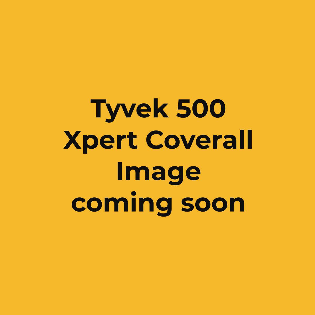 DuPont Tyvek 500 Xpert Hooded Coverall (image coming soon)
