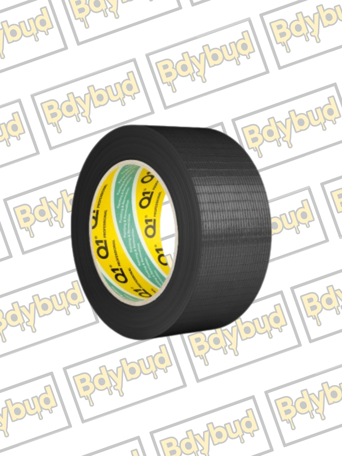 Q1 Black Duck Tape 48mm x 50m (Box of 24)
