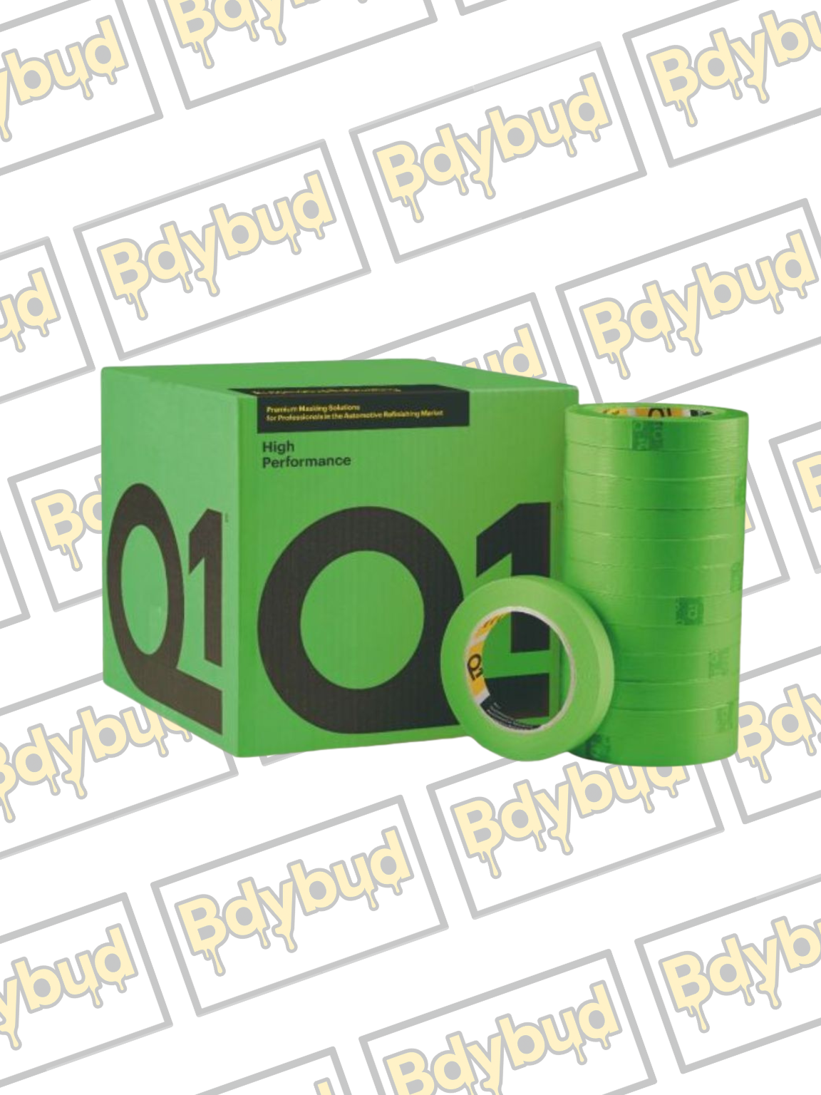 Q1 HPG High Performance Green Masking Tape 36mm (Box of 24)