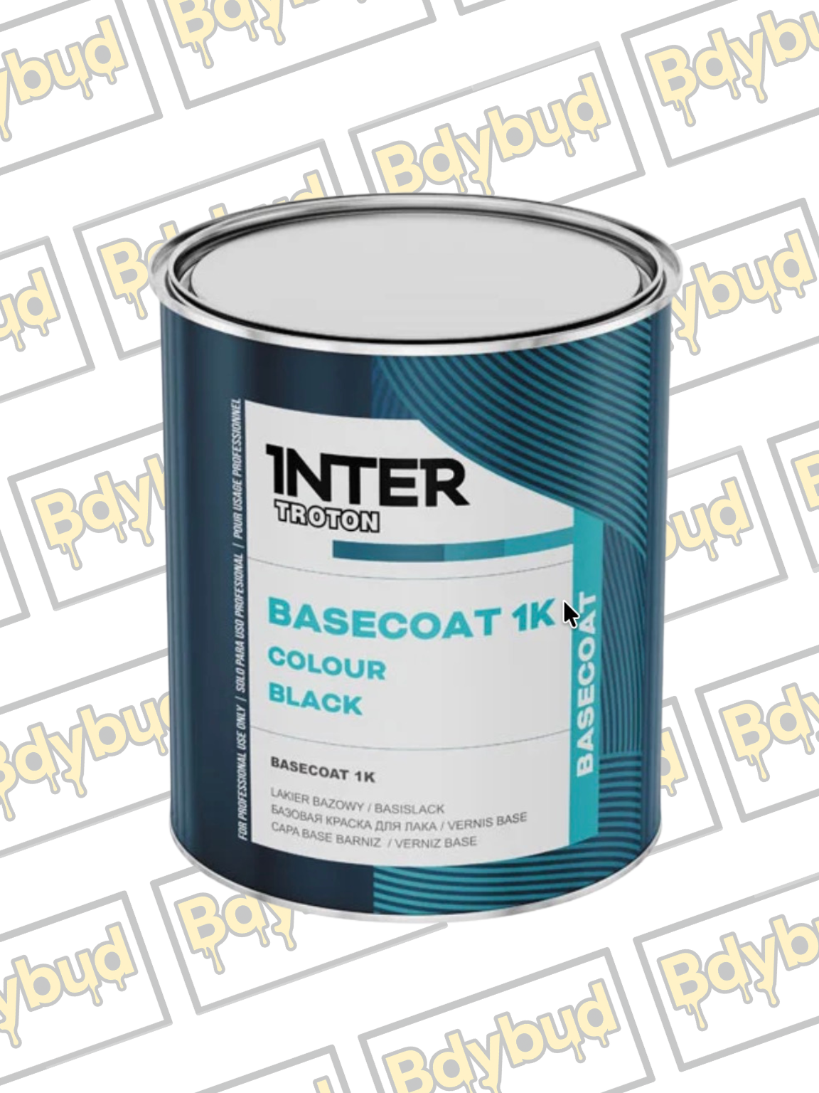 Inter Troton 1K Black Basecoat 3.75L