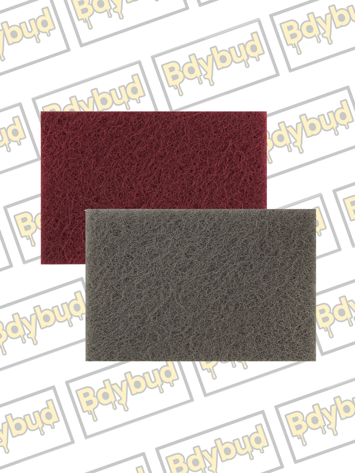Indasa Web Hand Pads, Red Very Fine and Grey Ultra Fine, pack of 20